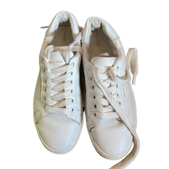 Sam Edelman Ethyl Sneakers white shoes trainers Revolve 7.5 - Picture 5 of 12
